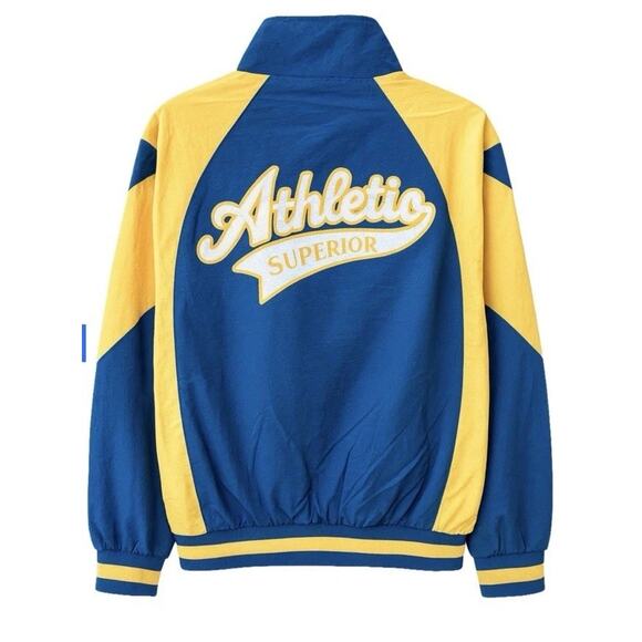 Zip-Up Other - Fifth Loop Windbreaker Hyper Royal- Streetwear Sz M Zip-up Superior Track Jacket